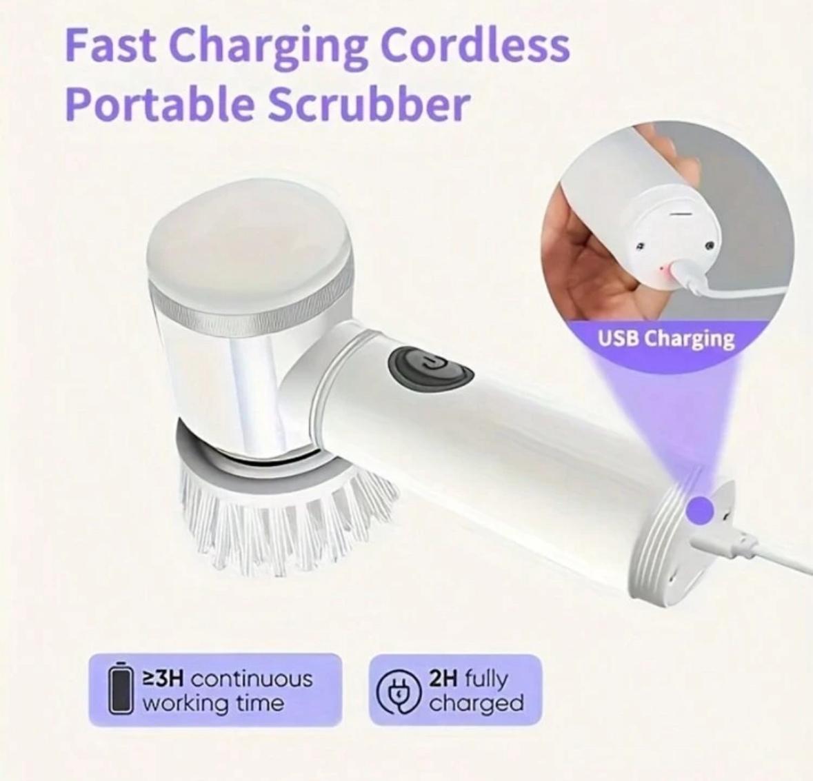 Royal Scrub™ 5-in-1 German Spin Scrubber - Magic for Kitchen, Bathroom & Car Cleaning